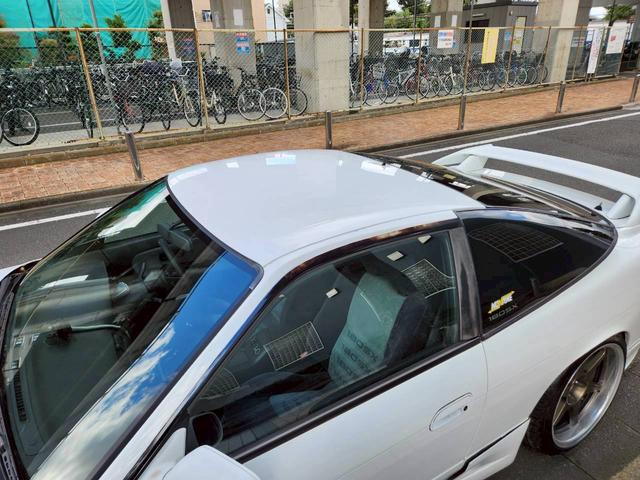 １８０ＳＸ タイプＸ　タイプＳ改Ｘ仕様　ＳＲ２０ターボエンジン　社外エアロ　機械式ＬＳＤ　車高調（9枚目）