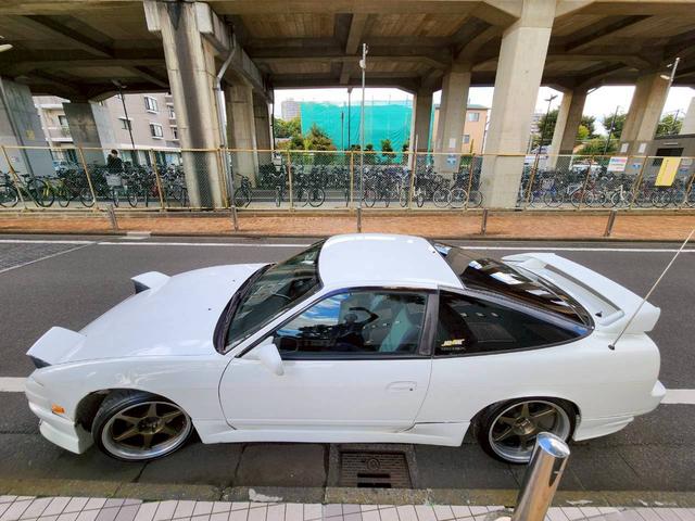 １８０ＳＸ タイプＸ　タイプＳ改Ｘ仕様　ＳＲ２０ターボエンジン　社外エアロ　機械式ＬＳＤ　車高調（10枚目）