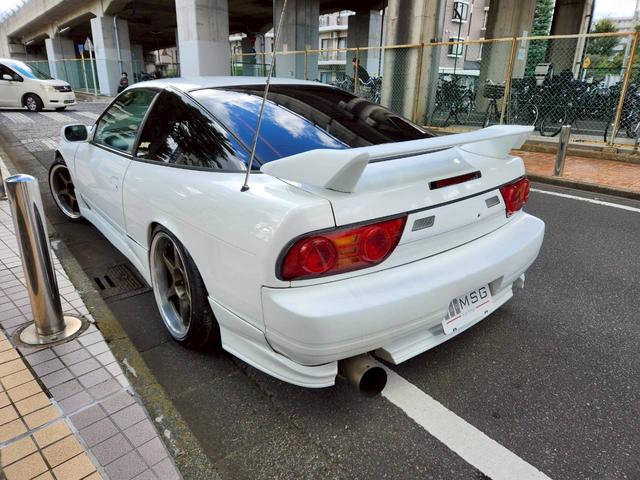 １８０ＳＸ タイプＸ　タイプＳ改Ｘ仕様　ＳＲ２０ターボエンジン　社外エアロ　機械式ＬＳＤ　車高調（11枚目）