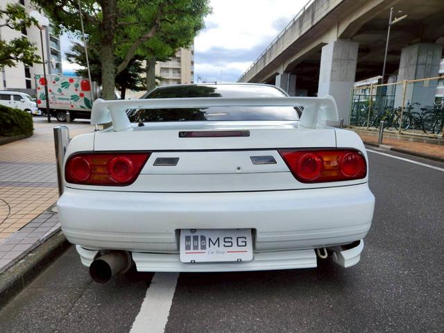 １８０ＳＸ タイプＸ　タイプＳ改Ｘ仕様　ＳＲ２０ターボエンジン　社外エアロ　機械式ＬＳＤ　車高調（12枚目）