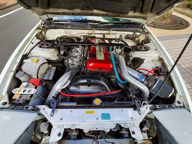 １８０ＳＸ タイプＸ　タイプＳ改Ｘ仕様　ＳＲ２０ターボエンジン　社外エアロ　機械式ＬＳＤ　車高調（25枚目）