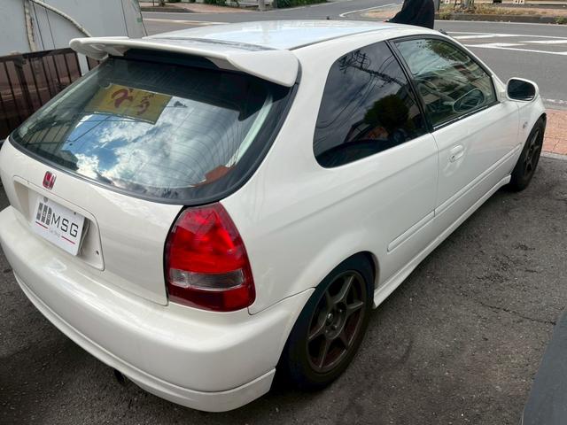 シビック タイプR 車高調 アルミラジエター P1RacingAW 社外マフラー(7枚目)