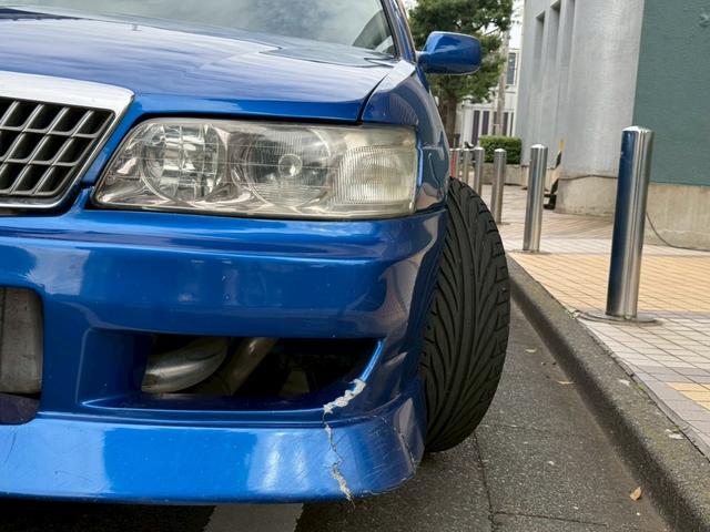 ローレル クラブＳ　メダリスト仕様　ＲＢ２５ＤＥＴ載せ替え　５速公認　フルエアロ　オールペン　エアクリ　社外タービン　車高調　社外マフラー　ＥＴＣ　３連追加メーター　ブースト計　レーダー探知機（7枚目）