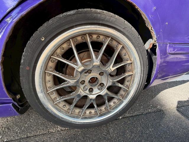 プログレ ＮＣ２５０　ウォールナットパッケージ　４ＡＴ→５ＭＴ公認　トラストタービン　車高調　社外アーム　前置きＩＣ　社外マフラー　追加メーター　オールペン（22枚目）