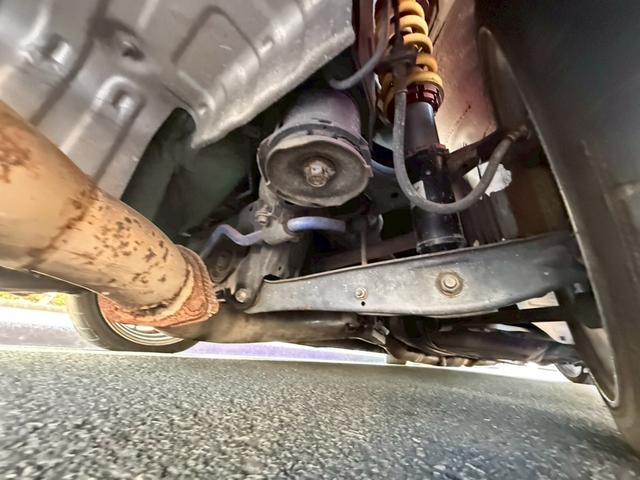 プログレ ＮＣ２５０　ウォールナットパッケージ　４ＡＴ→５ＭＴ公認　トラストタービン　車高調　社外アーム　前置きＩＣ　社外マフラー　追加メーター　オールペン（31枚目）