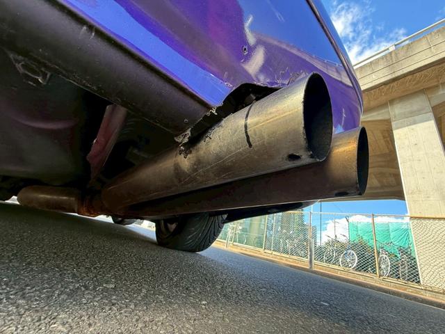 プログレ ＮＣ２５０　ウォールナットパッケージ　４ＡＴ→５ＭＴ公認　トラストタービン　車高調　社外アーム　前置きＩＣ　社外マフラー　追加メーター　オールペン（33枚目）