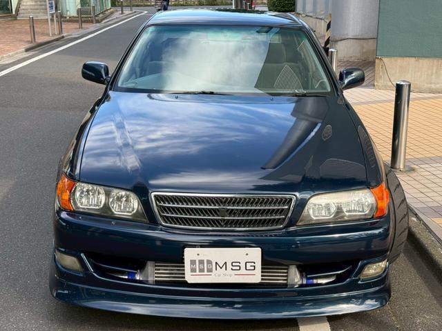 チェイサー ツアラーＶ　アバンテ２．５ベース　１ＪＺ－ＧＴＥ　５速公認　前置きＩＣ　フルエアロ　ＡＭＥアルミホイール（6枚目）