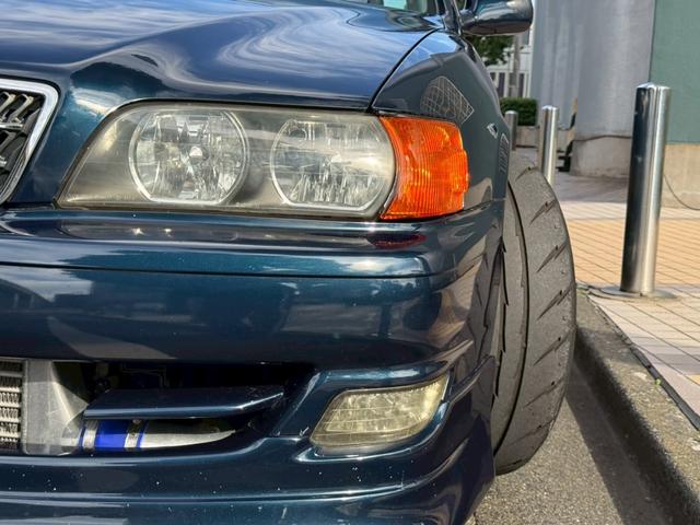 チェイサー ツアラーＶ　アバンテ２．５ベース　１ＪＺ－ＧＴＥ　５速公認　前置きＩＣ　フルエアロ　ＡＭＥアルミホイール（7枚目）