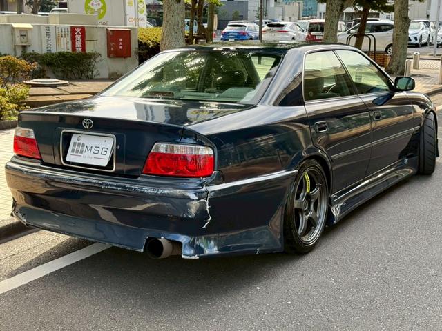 チェイサー ツアラーＶ　アバンテ２．５ベース　１ＪＺ－ＧＴＥ　５速公認　前置きＩＣ　フルエアロ　ＡＭＥアルミホイール（12枚目）