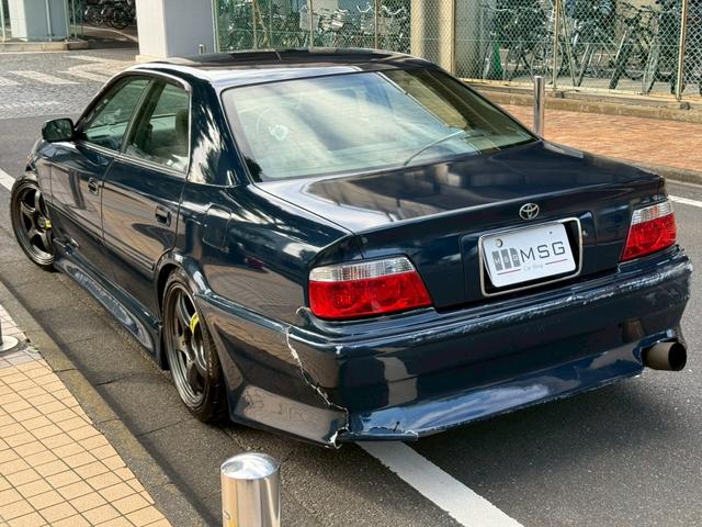 チェイサー ツアラーＶ　アバンテ２．５ベース　１ＪＺ－ＧＴＥ　５速公認　前置きＩＣ　フルエアロ　ＡＭＥアルミホイール（18枚目）