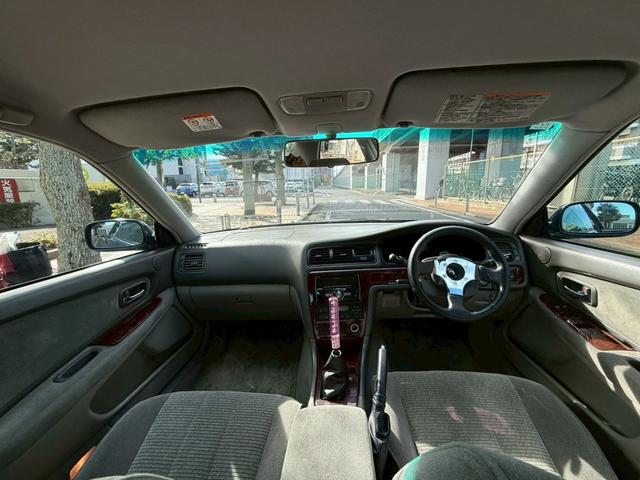 チェイサー ツアラーＶ　アバンテ２．５ベース　１ＪＺ－ＧＴＥ　５速公認　前置きＩＣ　フルエアロ　ＡＭＥアルミホイール（23枚目）