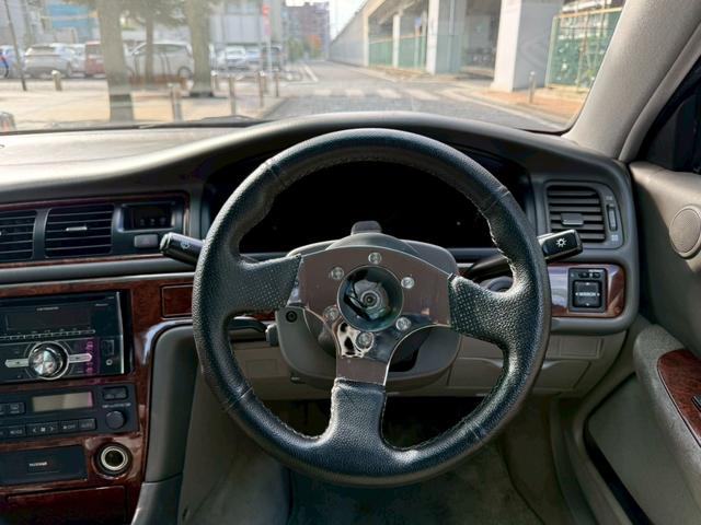 チェイサー ツアラーＶ　アバンテ２．５ベース　１ＪＺ－ＧＴＥ　５速公認　前置きＩＣ　フルエアロ　ＡＭＥアルミホイール（24枚目）