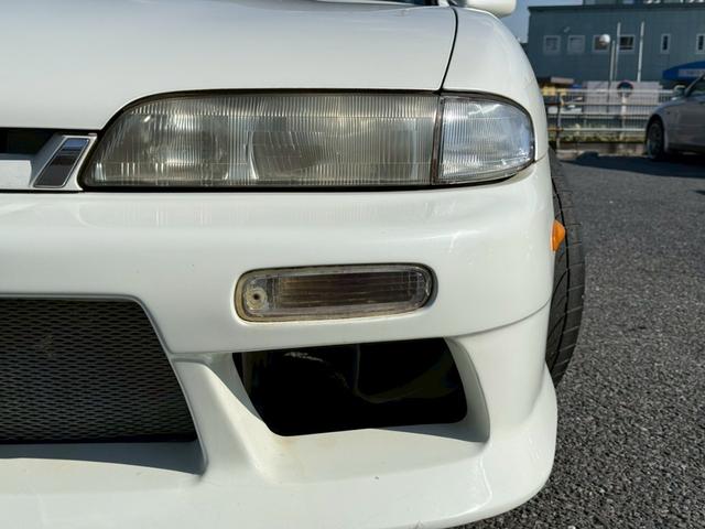 シルビア Ｋ’ｓ　純正５速　社外マフラー　車高調　ｓｐａｒｃｏステアリング　カロッツェリアナビ　ＥＴＣ　ダッシュボードカバー　エアクリ（7枚目）