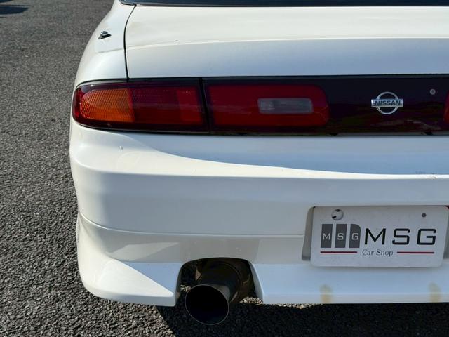 シルビア Ｋ’ｓ　純正５速　社外マフラー　車高調　ｓｐａｒｃｏステアリング　カロッツェリアナビ　ＥＴＣ　ダッシュボードカバー　エアクリ（16枚目）