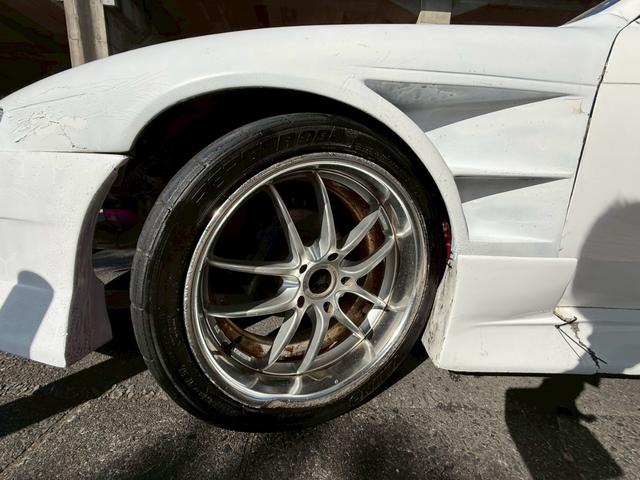 シルビア Ｑ’ｓ　純正５速　フレームペイント　ＢＲＩＤＥフルバケ　社外ステアリング　社外マフラー　Ｄｅｆｉメーター　　４連追加メーター　延長ロアアーム　前置きインタークーラー　エアクリ（66枚目）