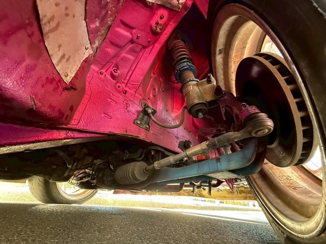 シルビア Ｑ’ｓ　純正５速　フレームペイント　ＢＲＩＤＥフルバケ　社外ステアリング　社外マフラー　Ｄｅｆｉメーター　　４連追加メーター　延長ロアアーム　前置きインタークーラー　エアクリ（70枚目）