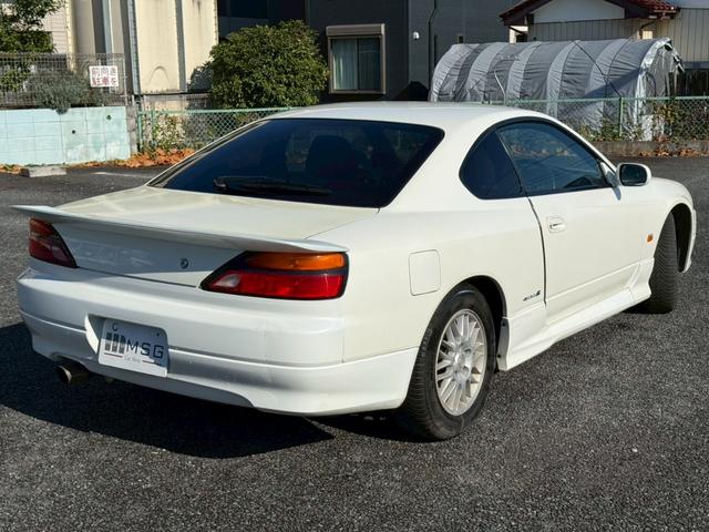 シルビア スペックＳ　車高調　社外マフラー　リアスポイラー（12枚目）
