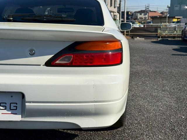 シルビア スペックＳ　車高調　社外マフラー　リアスポイラー（15枚目）