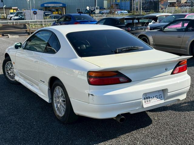 シルビア スペックＳ　車高調　社外マフラー　リアスポイラー（17枚目）
