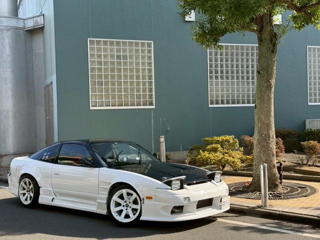 １８０ＳＸ タイプＸ　純正５速　Ｓ１４タービン　ブーストアップ仕様　機械式ＬＳＤ　車高調　切れ角アップ（6枚目）