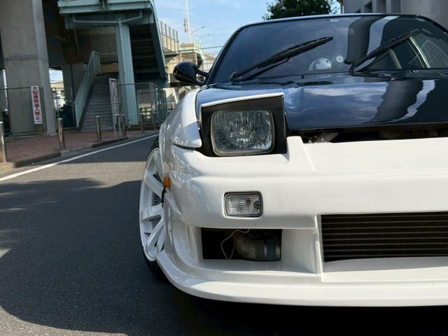 １８０ＳＸ タイプＸ　純正５速　Ｓ１４タービン　ブーストアップ仕様　機械式ＬＳＤ　車高調　切れ角アップ（9枚目）