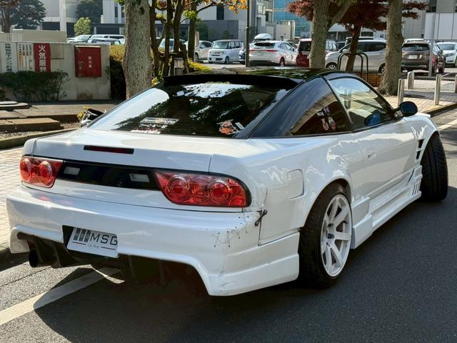 １８０ＳＸ タイプＸ　純正５速　Ｓ１４タービン　ブーストアップ仕様　機械式ＬＳＤ　車高調　切れ角アップ（13枚目）