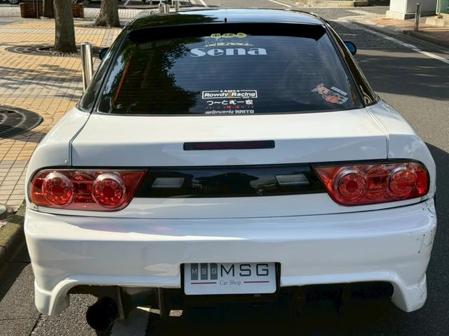 １８０ＳＸ タイプＸ　純正５速　Ｓ１４タービン　ブーストアップ仕様　機械式ＬＳＤ　車高調　切れ角アップ（16枚目）