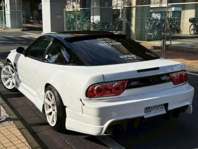 １８０ＳＸ タイプＸ　純正５速　Ｓ１４タービン　ブーストアップ仕様　機械式ＬＳＤ　車高調　切れ角アップ（17枚目）