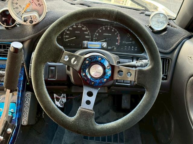 １８０ＳＸ タイプＸ　純正５速　Ｓ１４タービン　ブーストアップ仕様　機械式ＬＳＤ　車高調　切れ角アップ（25枚目）