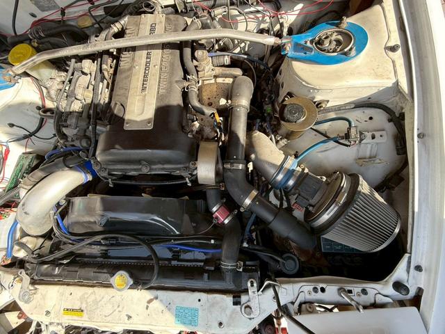 １８０ＳＸ タイプＸ　純正５速　Ｓ１４タービン　ブーストアップ仕様　機械式ＬＳＤ　車高調　切れ角アップ（49枚目）