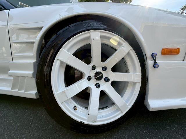 １８０ＳＸ タイプＸ　純正５速　Ｓ１４タービン　ブーストアップ仕様　機械式ＬＳＤ　車高調　切れ角アップ（64枚目）