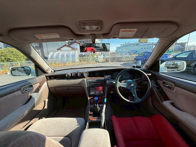 ローレル ２５メダリストプレミアターボ　メダリストベース　５速公認　ＲＢ２５ＤＥＴ公認　機械式ＬＳＤ　パワーＦＣ　社外エアロ　延長ロアアーム（22枚目）