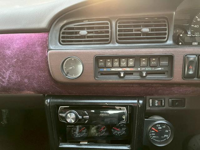 ローレル メダリスト　ターボ　５速公認　Ｒ３２タービン　ブーストアップ　純正書き換えＥＣＵ　機械式ＬＳＤ　６点式ロールケージ（27枚目）