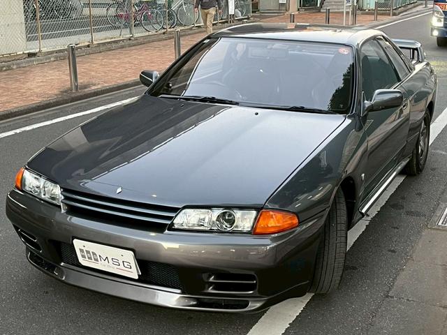 スカイライン ＧＴ－Ｒ　ＲＢ２６ＤＥＴＴ　ＦＵＪＩＴＳＵＢＯフロントパイプ　社外マフラー　Ｒ３５コイル流用　ＢＲＩＤＥセミバケ（7枚目）