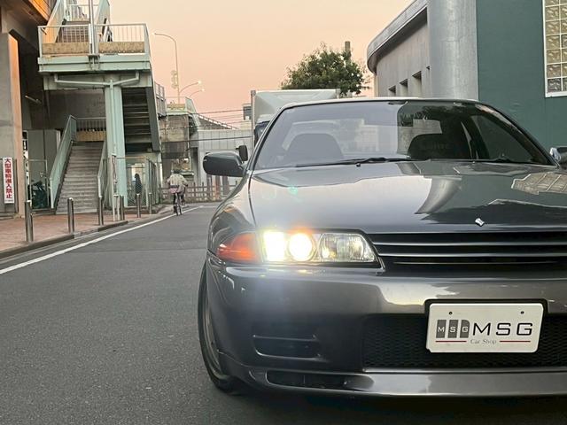 スカイライン ＧＴ－Ｒ　ＲＢ２６ＤＥＴＴ　ＦＵＪＩＴＳＵＢＯフロントパイプ　社外マフラー　Ｒ３５コイル流用　ＢＲＩＤＥセミバケ（20枚目）