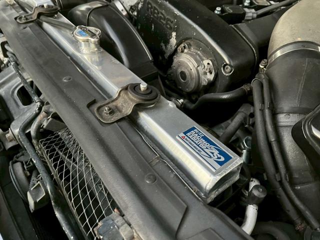 スカイライン ＧＴ－Ｒ　ＲＢ２６ＤＥＴＴ　ＦＵＪＩＴＳＵＢＯフロントパイプ　社外マフラー　Ｒ３５コイル流用　ＢＲＩＤＥセミバケ（42枚目）
