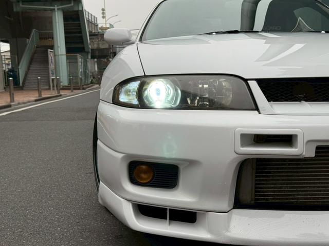 スカイライン GT-R 社外マフラー エアクリ BLTZ車高調 ナルディステアリング インパネカーボンパネル レカロセミバケ RAYSホイール18インチ(11枚目)