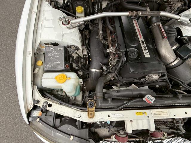 スカイライン GT-R 社外マフラー エアクリ BLTZ車高調 ナルディステアリング インパネカーボンパネル レカロセミバケ RAYSホイール18インチ(52枚目)