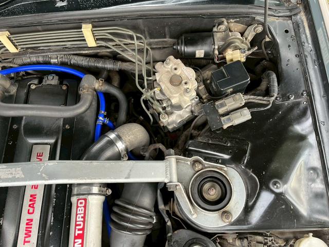 スカイライン ＧＴＳ－４　ＲＢ２６ＤＥＴＴ公認　４ドアＧＴＲ仕様　前置きＩＣ　ブーストアップ　社外マフラー　車高調　ニスモメーター　マインズ３連メーター（46枚目）