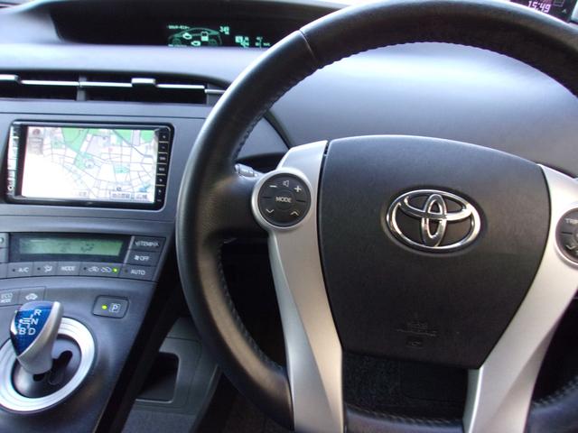 プリウス Sツーリングセレクション 純正ナビ・バックモニター(11枚目)
