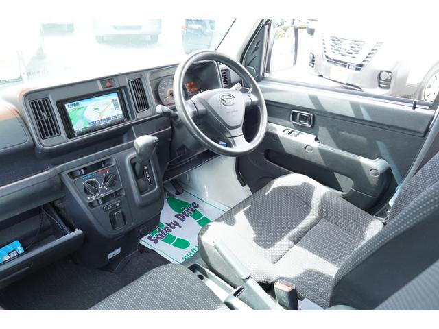 ハイゼットカーゴ ＤＸ　ＳＡＩＩＩ　４速ＡＴ　ワンセグナビ　ドラレコ　ＰＷキ－レス　横滑り防止　法人１オ－ナ記録簿４枚（5枚目）
