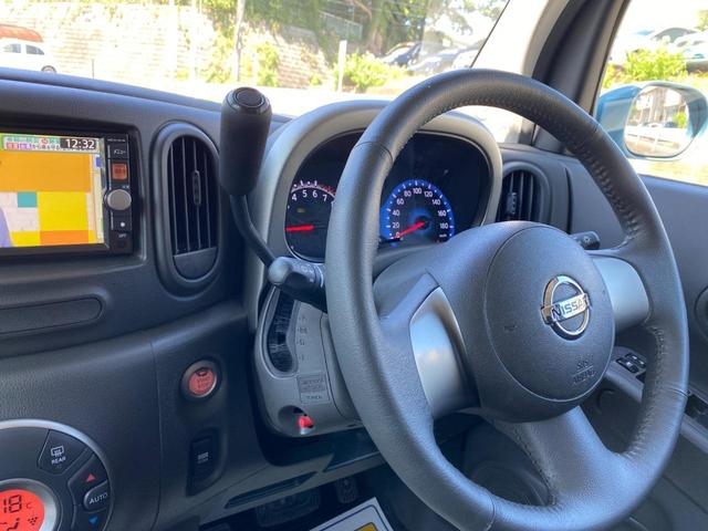 キューブ １５Ｘ　インディゴ＋プラズマ　ナビ　地デジ　Ｂｌｕｅｔｏｏｔｈ　Ｂカメラ　スマートキー　ＨＩＤ　盗難防止システム　格納ミラー　ＢＴ接続　ＴＶナビ　ＤＶＤ視聴　リアカメラ　１セグＴＶ　メモリーナビ　ベンチシート　ＡＢＳ　キーレス（15枚目）