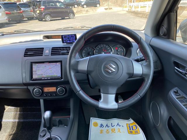 スイフト スポーツ　スマートキー　ナビ　地デジＴＶ　ＥＴＣ　Ｂｌｕｅｔｏｏｔｈ接続　バックカメラ　デジタルミラー　車高調　社外マフラー　スロットルコントローラー　社外エアクリ　ＨＩＤヘッド・フォグ　ＬＥＤルームランプ（16枚目）