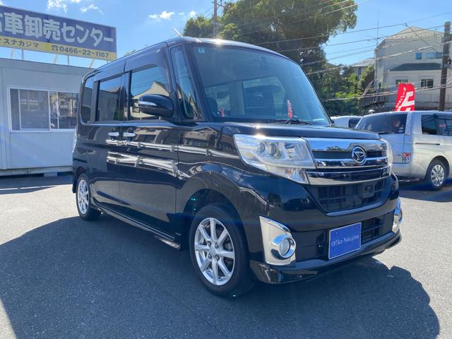 タント カスタムX スマートセレクションSA スマートキー 左側パワースライドドア ナビ 地デジTV フリップダウンモニター ETC プッシュスタート バックカメラ Bluetooth オートライト(6枚目)