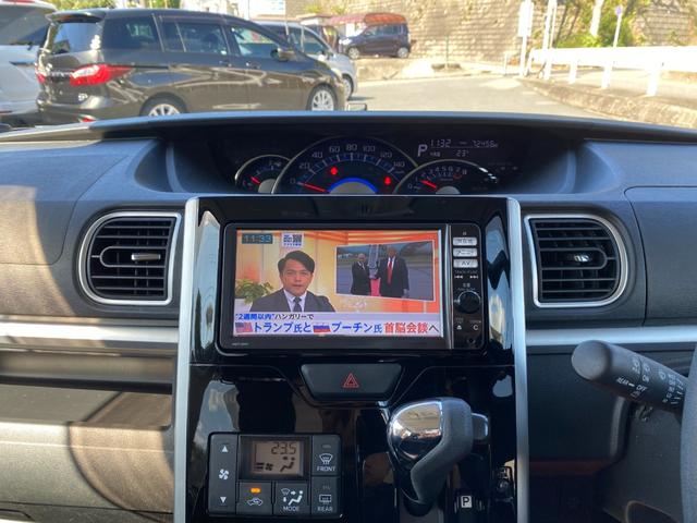 タント カスタムX スマートセレクションSA スマートキー 左側パワースライドドア ナビ 地デジTV フリップダウンモニター ETC プッシュスタート バックカメラ Bluetooth オートライト(10枚目)