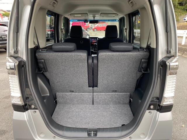 N-BOXカスタム G・Lパッケージ 左側パワースライドドア ナビ 地デジTV Bluetooth ドラレコ ETC スマートキー オートライト(18枚目)