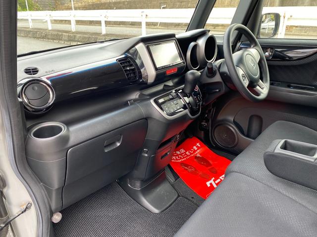 N-BOXカスタム G・Lパッケージ 左側パワースライドドア ナビ 地デジTV Bluetooth ドラレコ ETC スマートキー オートライト(34枚目)