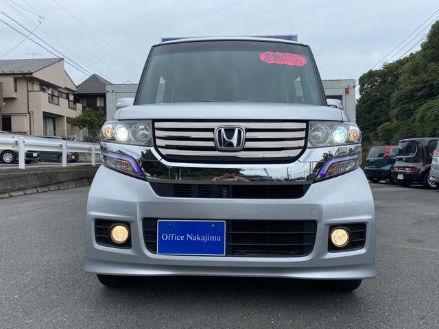 N-BOXカスタム G・Lパッケージ 左側パワースライドドア ナビ 地デジTV Bluetooth ドラレコ ETC スマートキー オートライト(46枚目)