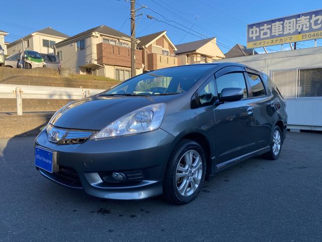 フィットシャトルハイブリッド ハイブリッド ワンオーナー スマートキー ナビ バックカメラ 地デジTV クルコン ステアリングスイッチ オートライト ETC 記録簿(7枚目)