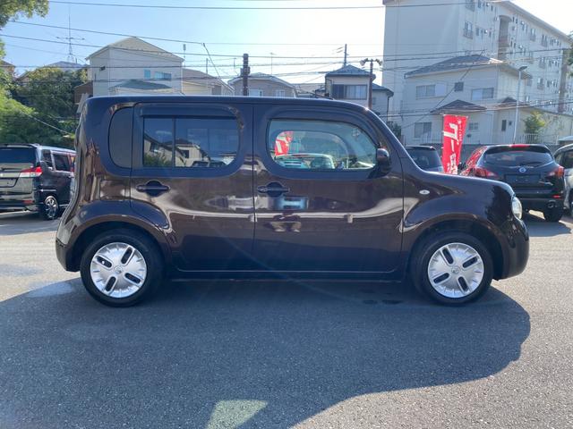 キューブ 15X スマートキー プッシュスタート ETC ナビ 地デジTV 取説 記録簿(4枚目)